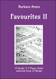 Favourites II piano sheet music cover Thumbnail